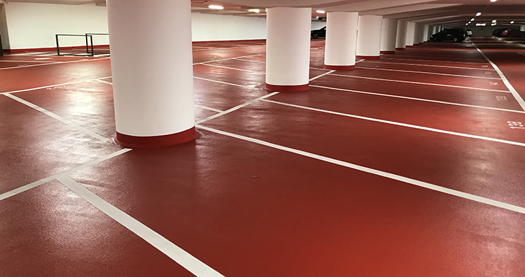 Parkhausboden © Deutsche Bauchemie