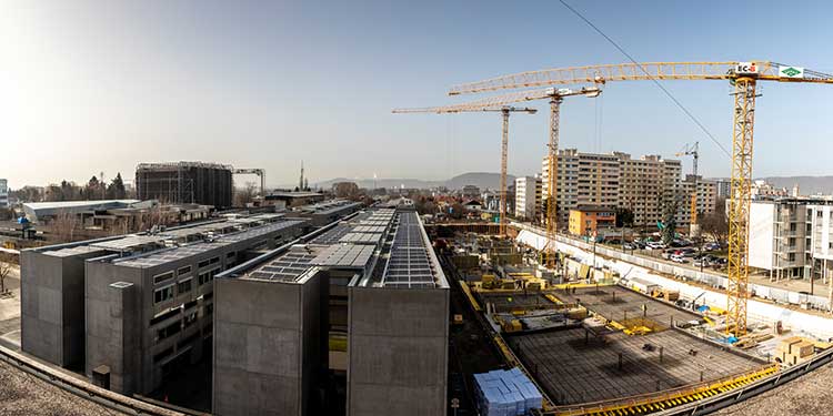 Neues Forschungszentrum für Nachhaltiges Bauen 