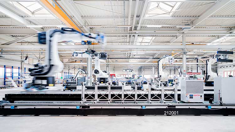Vier neue Großroboter für das Bauen der Zukunft 