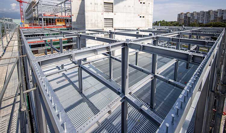 Brandschutz von Stahlkonstruktionen 