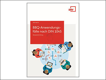 Cover DBV-Heft 55 »BBQ-Anwendungsfälle nach DIN 1045 – Beispielsammlung« 